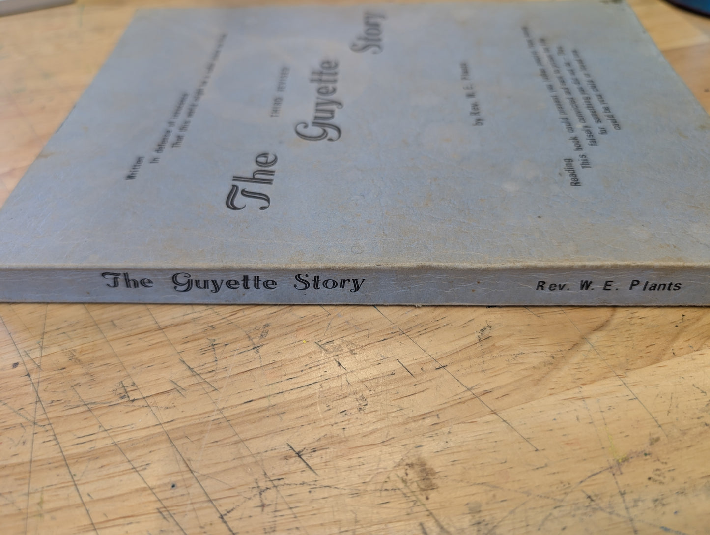 Third, revised the guyette story by rev. We plants 1972 native American true story