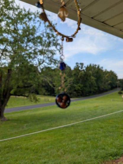 Blue & Brown Bangle Bracelet Suncatcher