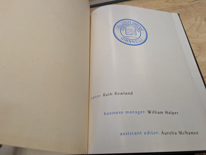 The 1946 cyclone grinnell college vintage yearbook grinnell, Iowa
