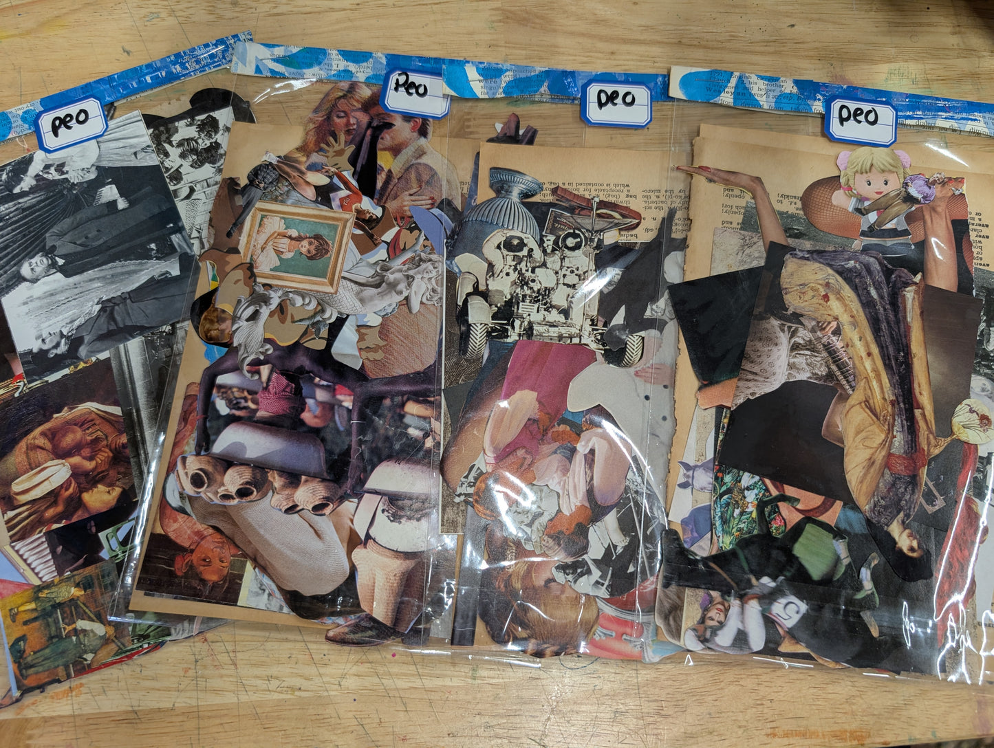 Fussy cuts galore! All Fussy Cut People for Collage, Junk Journals, Mixed Media FREE SHIPPING