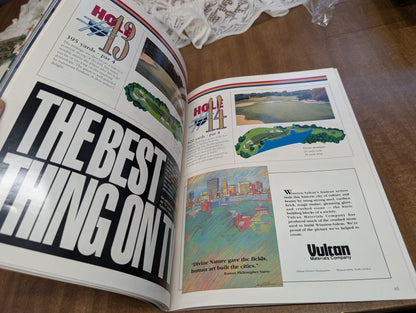 Vantage championship October 3-7 90 Tanglewood program vintage golf program