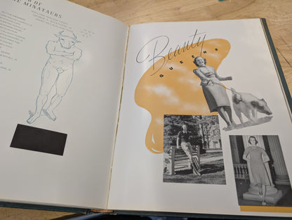 Yackety yack 1939 chapel Hill yearbook Vintage yearbook, North Carolina
