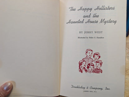 The happy hollisters and the haunted house mystery by Jerry West 1962