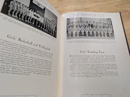 The Breidlin 1936 coughlin high School vintage yearbook Wilkes-Barre, PA