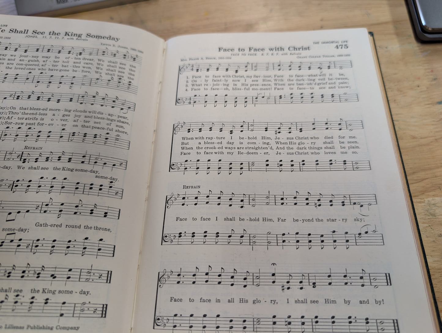 Baptist hymnal 1956 convention press vintage hymnal