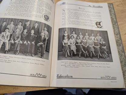 The Breidlin 1934 coughlin high School vintage yearbook Wilkes-Barre, PA