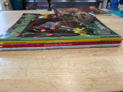 Professional floral designer magazine 1990s lot of four