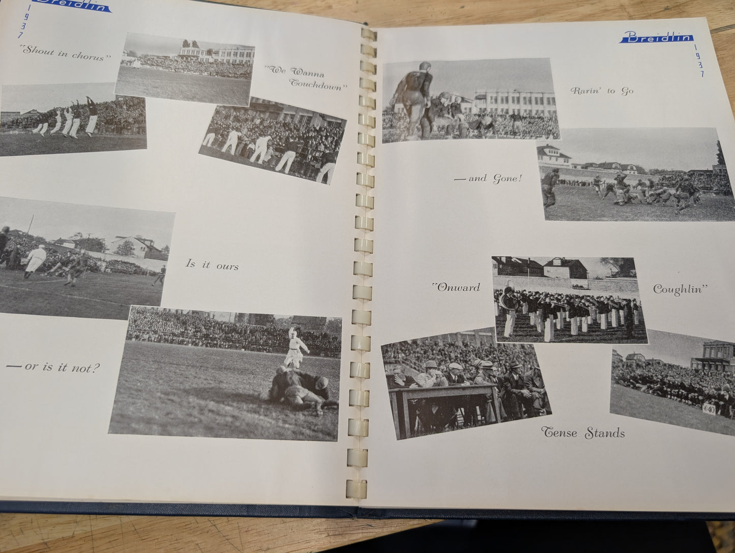 The Breidlin 1937 coughlin high School vintage yearbook Wilkes-Barre, PA