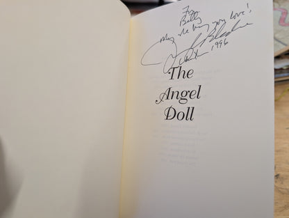 SIGNED The angel doll A Christmas story by Jerry bledsoe 1996