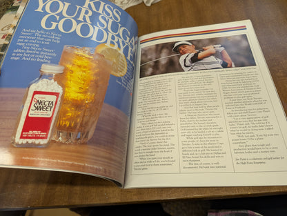 Vantage championship October 3-7 90 Tanglewood program vintage golf program