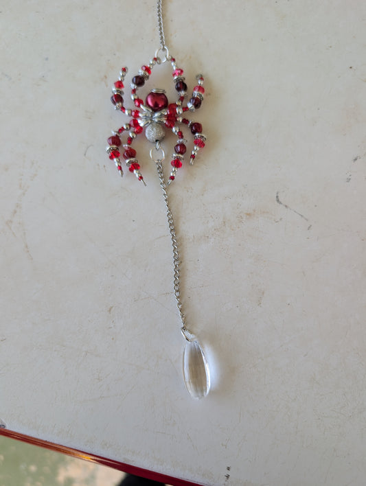 Ruby - A Beaded spider