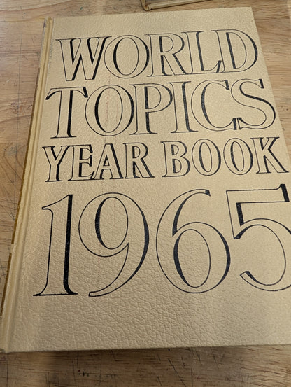 1960s world topics yearbook 1963 1964 1965 choose your book