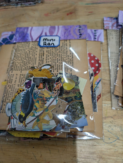 Fussy cuts galore! Random packs for Collage, Junk Journals, Mixed Media, Paper Crafts FREE SHIPPING