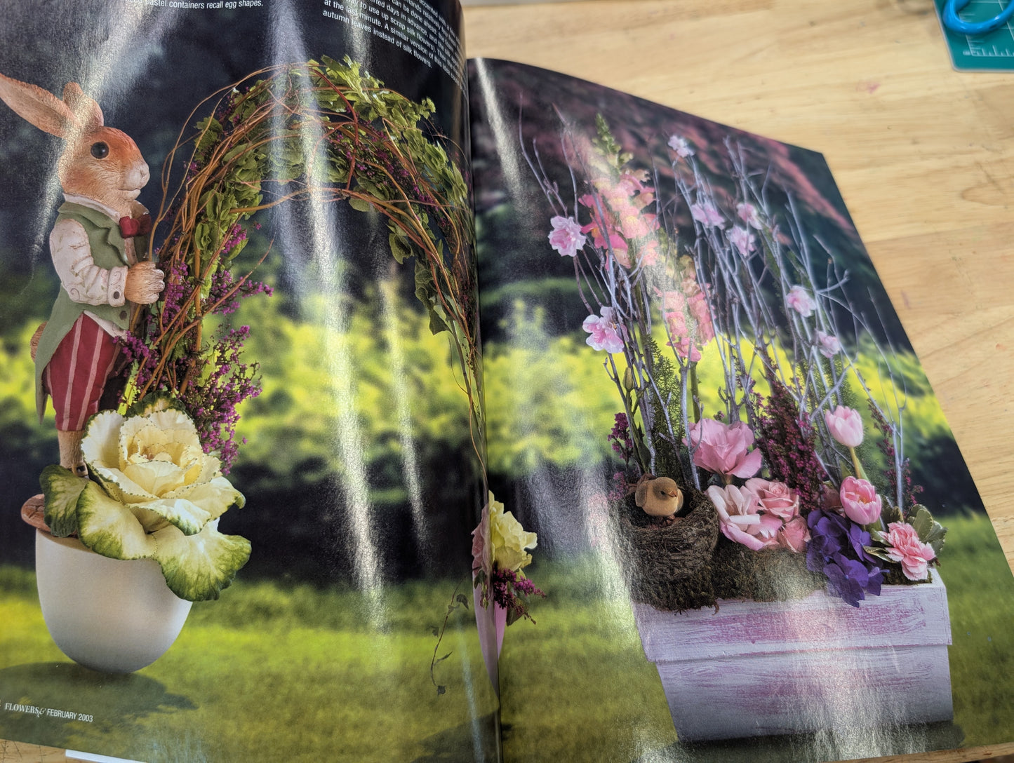 Lot of four flowers& magazine 2003. 2004, 2005