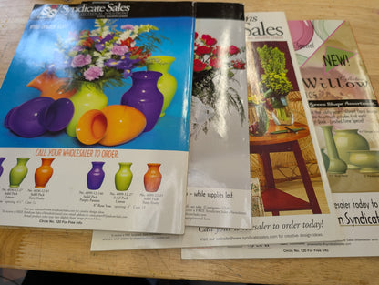 Lot of four flowers& magazine 2004 2005 2006