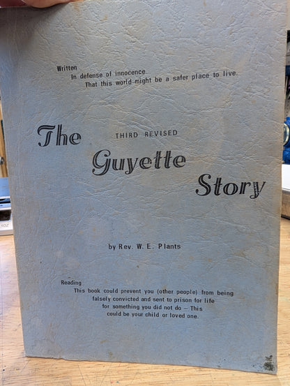 Third, revised the guyette story by rev. We plants 1972 native American true story