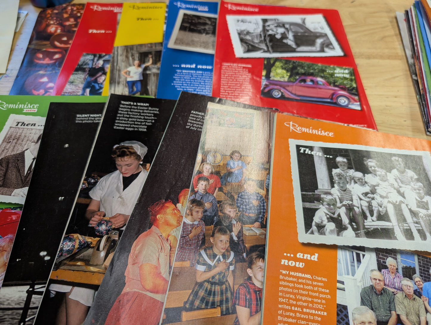 2014-2015 Reminisce Magazine Lot Of 11 Great For Collage And Junk Journals L lovelymalia87 (399)