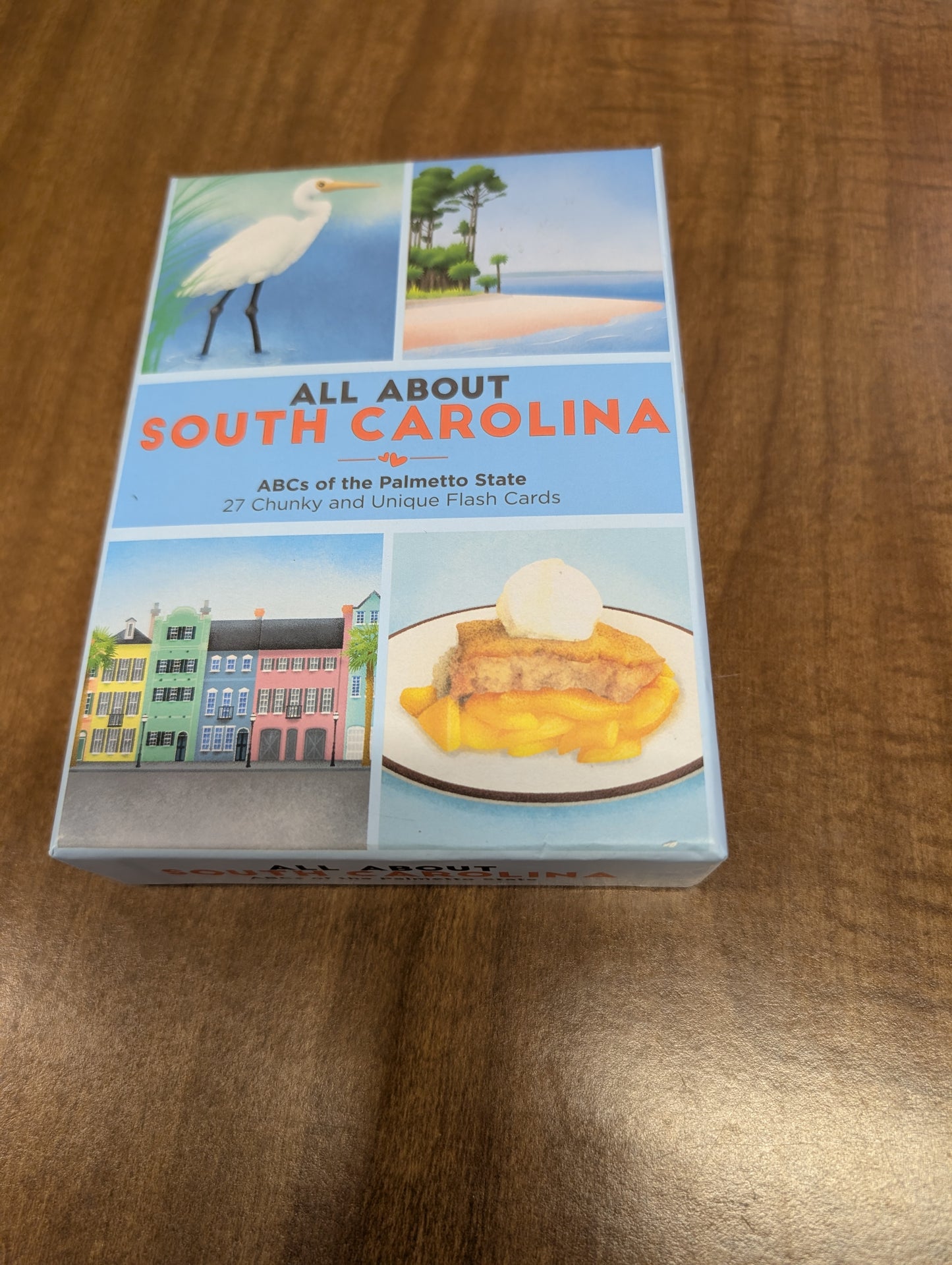 All about South Carolina ABCs of the palmetto State 27 chunky and unique flashcards