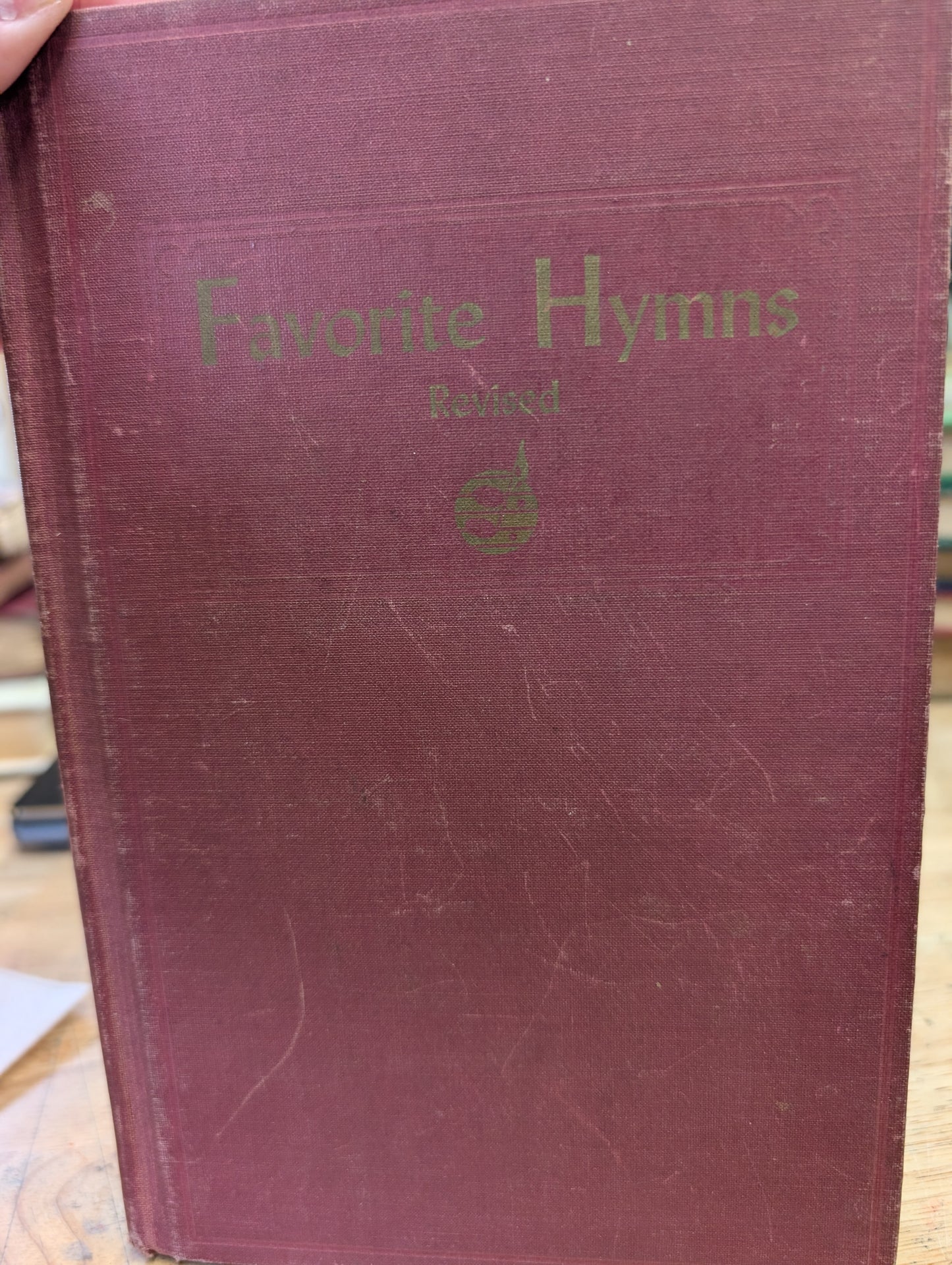 Favorite hymns revised 1953 standard publishing Co. Vintage hymnal