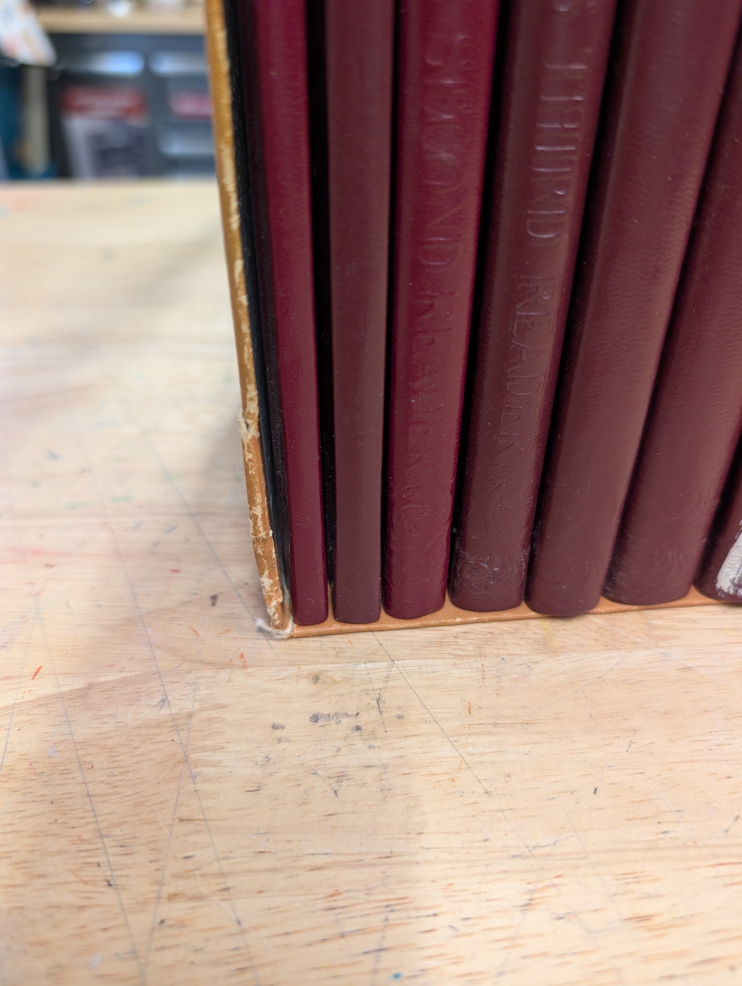 McGuffey's Eclectic Readers Primer through the Sixth, Revised editions 1920 antique readers antique textbooks box set