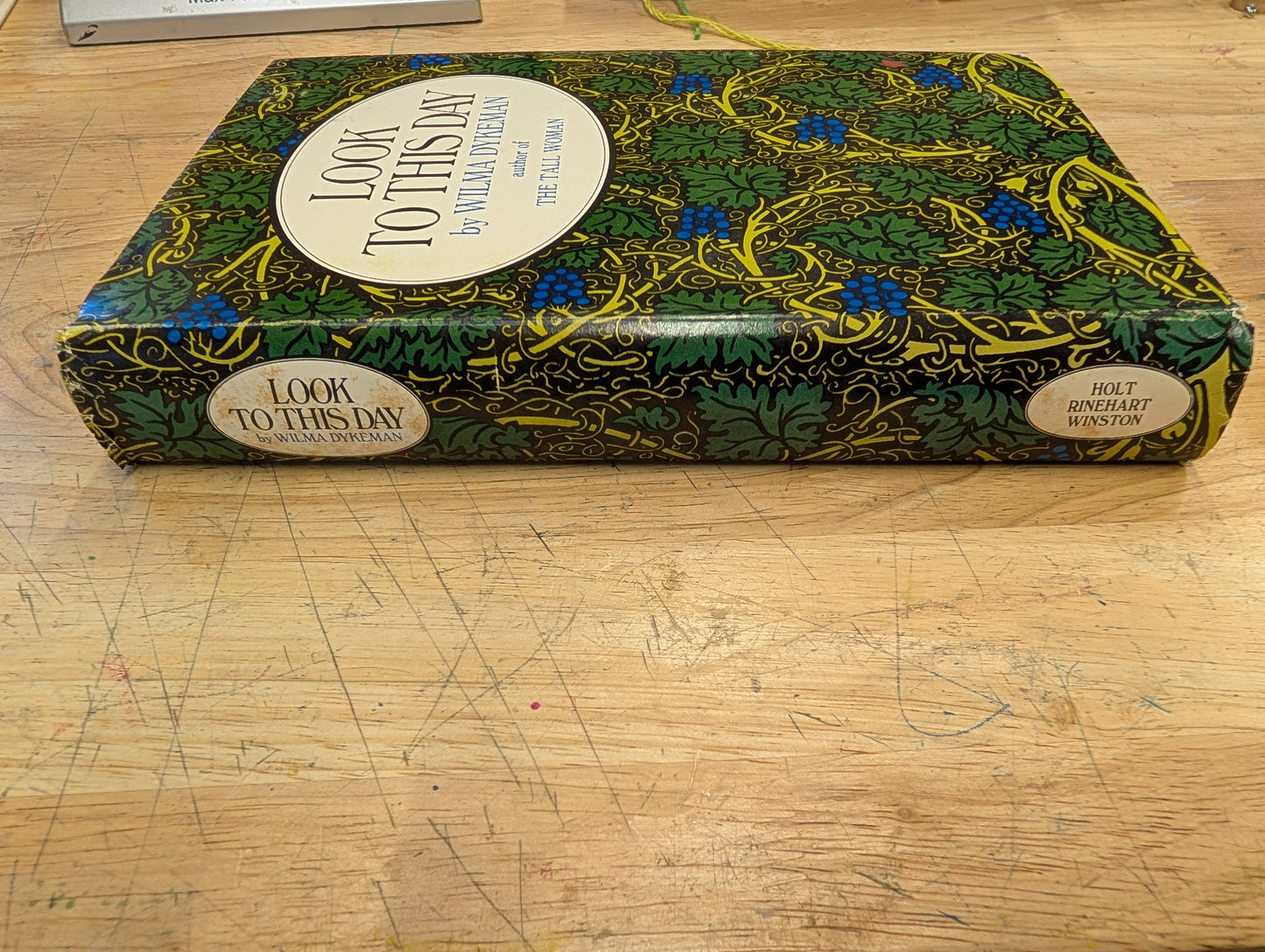 Look to this day by Wilma dykeman 1968 vintage book great junk Journal cover