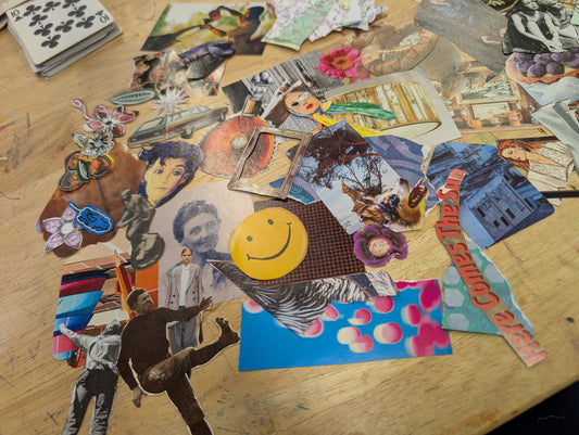 Altered Playing Card Collage Pack Over 120 pieces