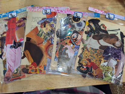 Fussy cuts galore! Random packs for Collage, Junk Journals, Mixed Media, Paper Crafts FREE SHIPPING