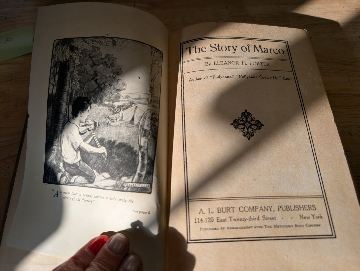 The story of Marco Eleanor h. Porter 1911 antique book