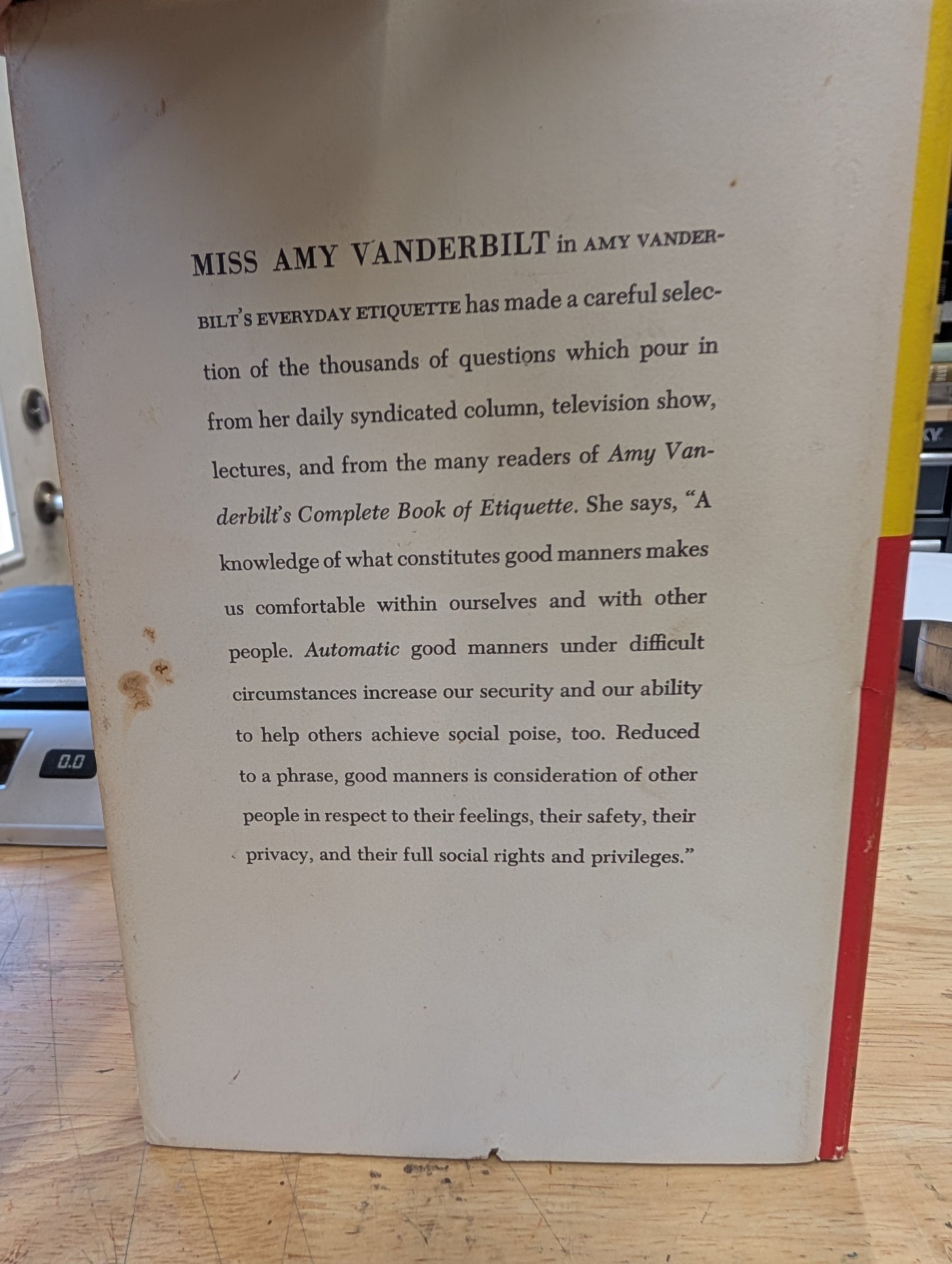 Everyday etiquette by Amy Vanderbilt answers to today's etiquette questions 1956 illustrations by Andy Warhol