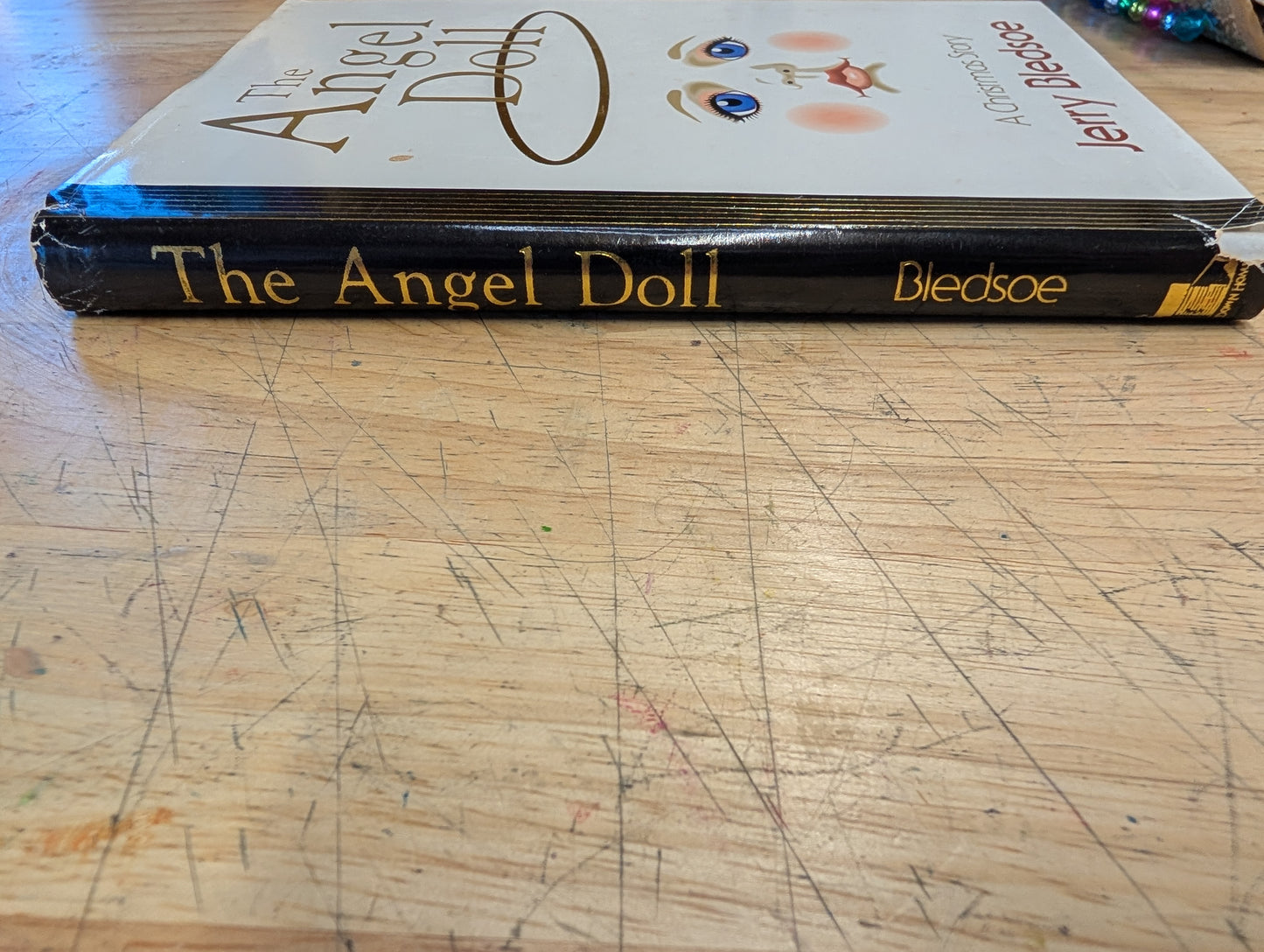 SIGNED The angel doll A Christmas story by Jerry bledsoe 1996