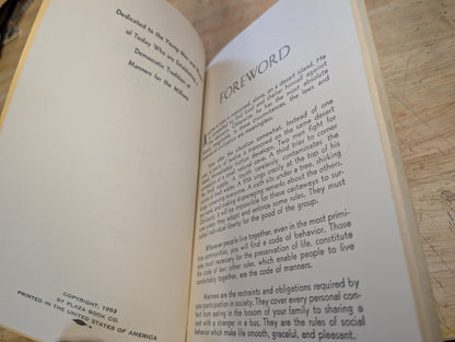 The dollar book of etiquette by WS Keating 1953 by plaza book co