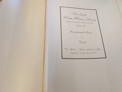 The ideal home music library vol IX songs 1913