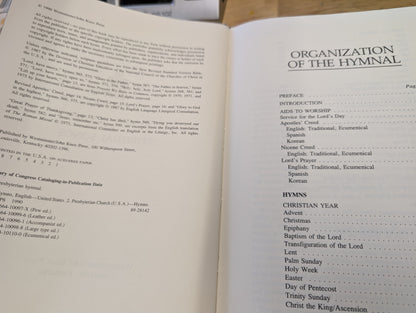 The Presbyterian hymnal hymns Psalms and spiritual songs 1990