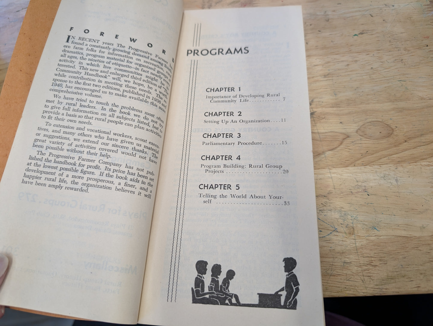 The community handbook published by the progressive farmer company 1948 third Edition