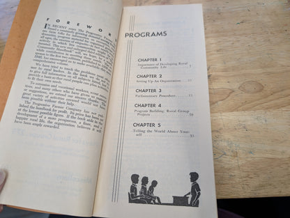The community handbook published by the progressive farmer company 1948 third Edition