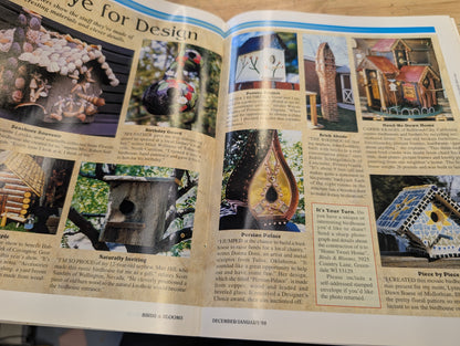 1997 birds and blooms magazine. Lot of six