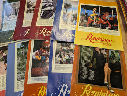 2010 Reminisce Magazines Lot Of 10 Great Collage And Junk Journal Images