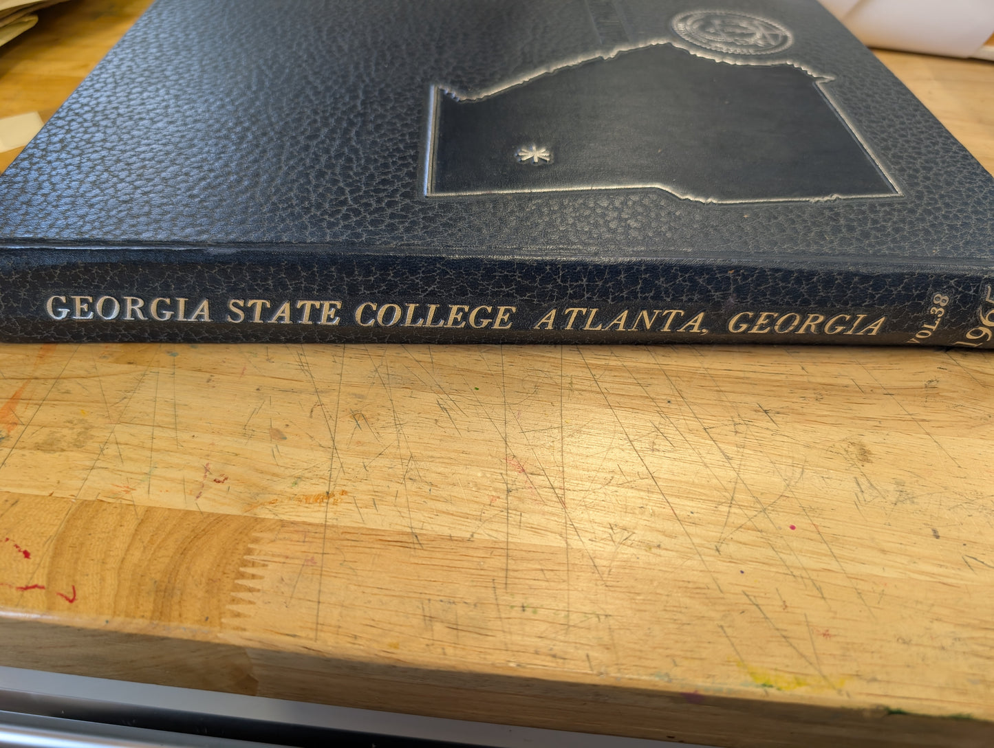 Georgia State college 1965 rampway yearbook