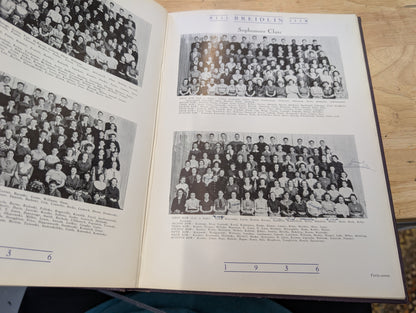 The Breidlin 1936 coughlin high School vintage yearbook Wilkes-Barre, PA