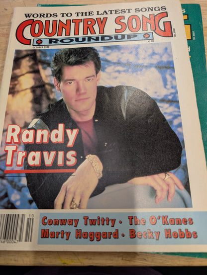 Lot of four country song Roundup magazines vintage 1960s 1970s 1980s country music magazine