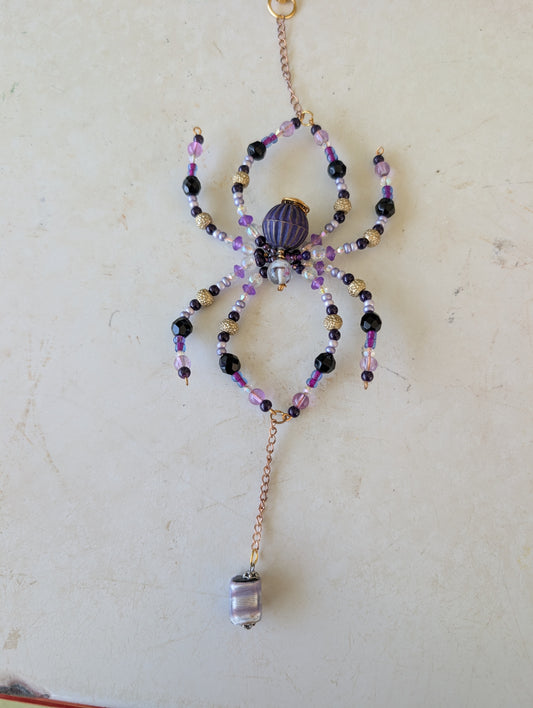 Violet - A Beaded spider